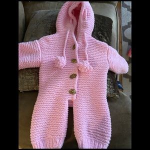 Baby knitted bodysuit !